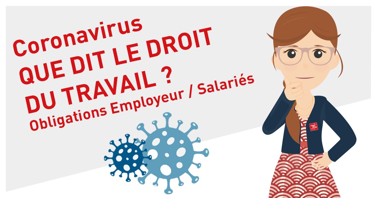 Lavoratori italiani in Francia di fronte al Coronavirus Obbligazioni professionali del lavoratore dipendente e del datore di lavoro
